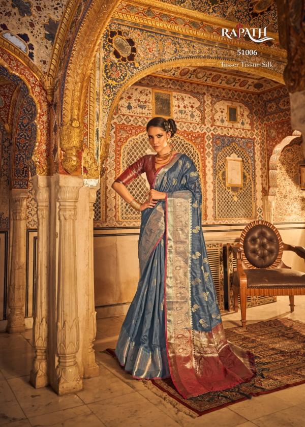Rajpath Angelica Traditional Designer Tussar Silk Saree Collection